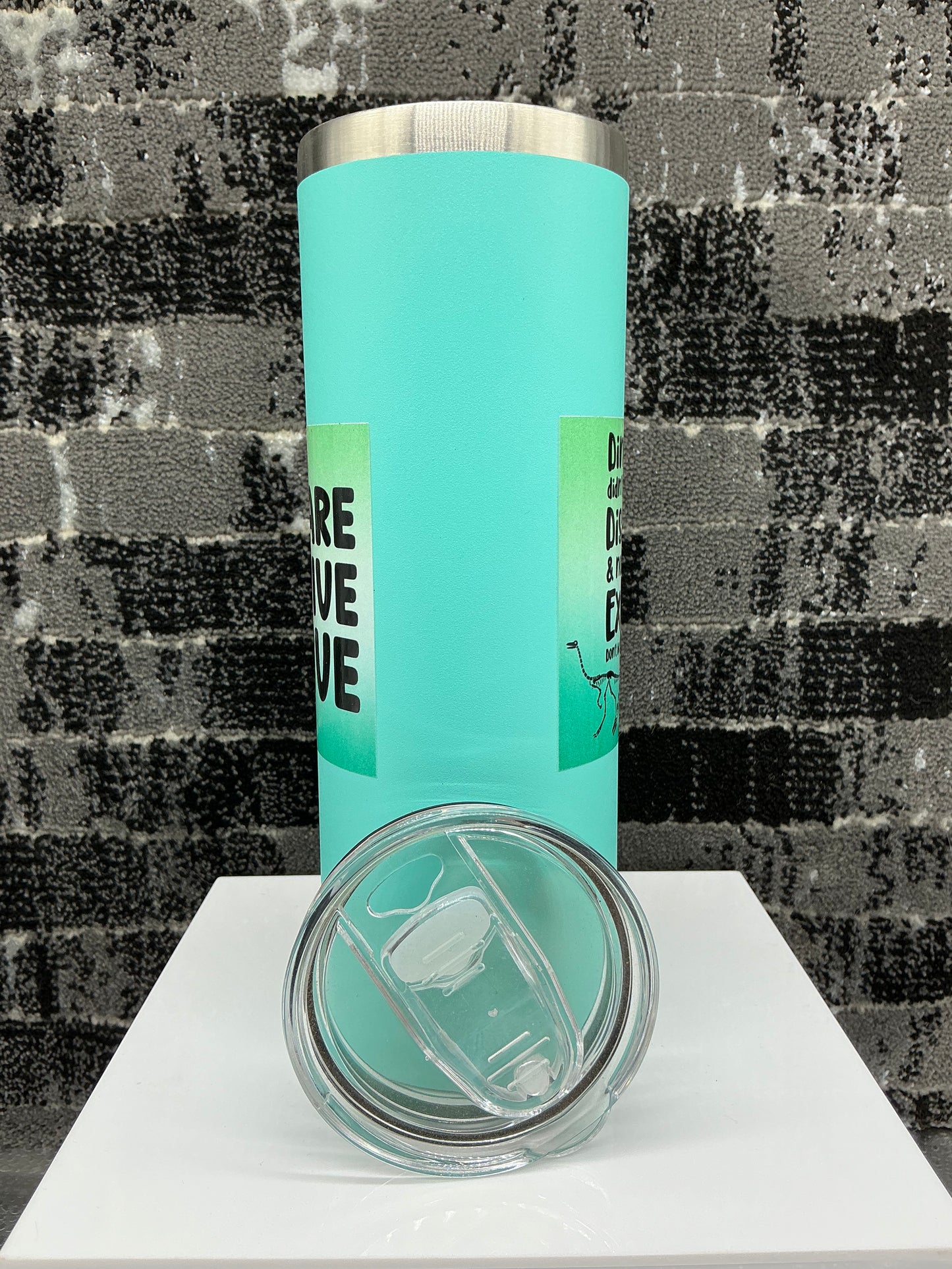 UV DTF 20oz Tumbler 2 decals