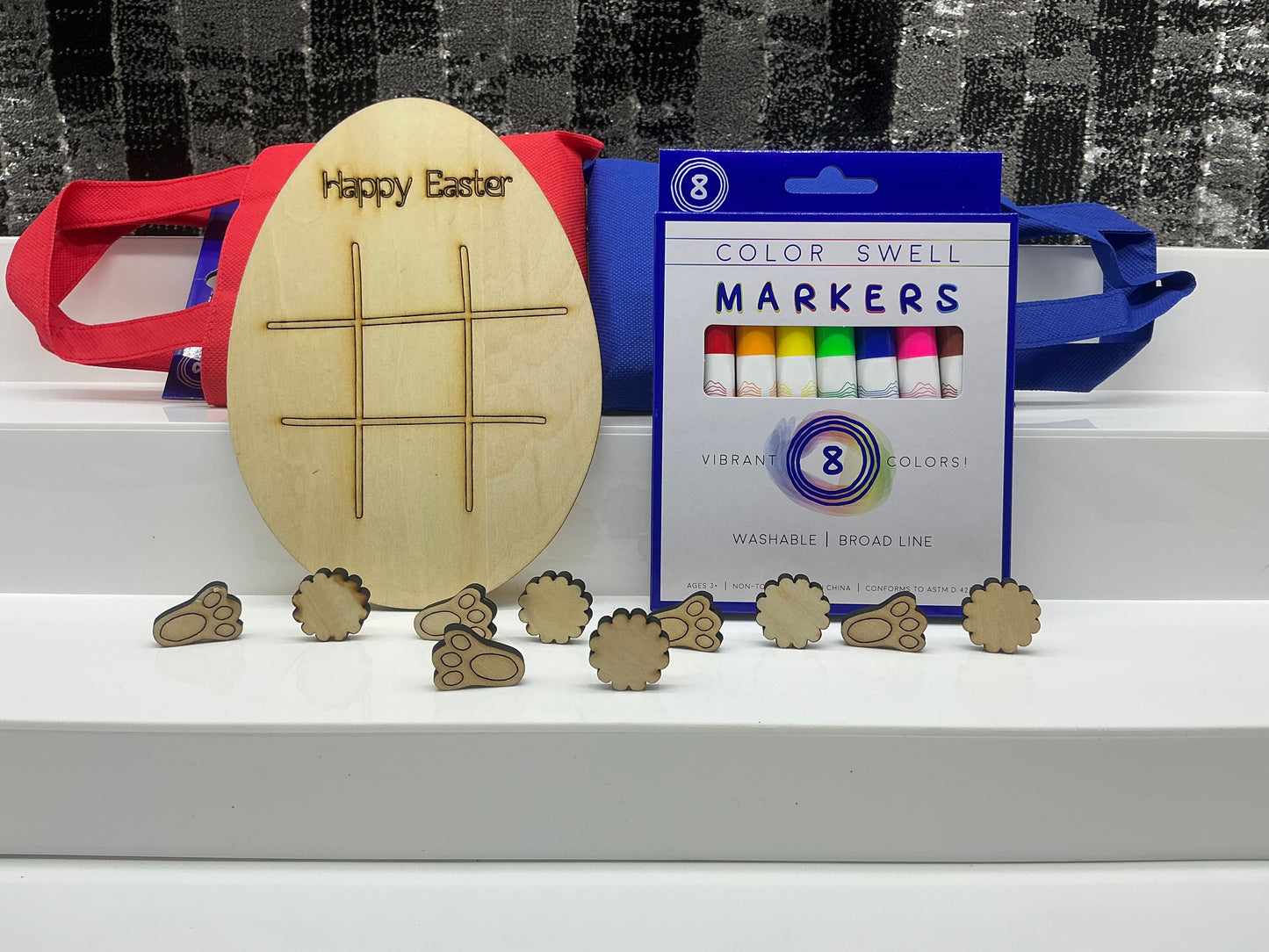 Easter Tic Tac Toe Kit