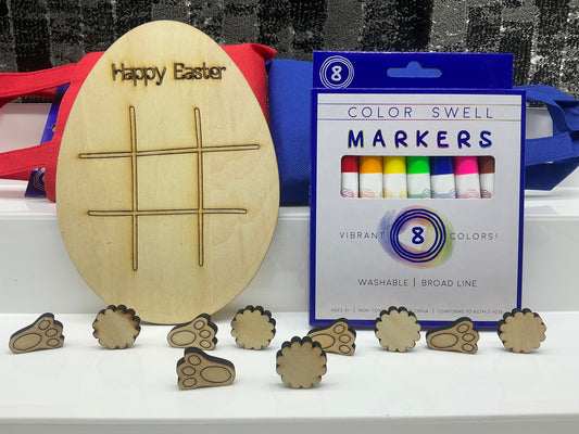 Easter Tic Tac Toe Kit