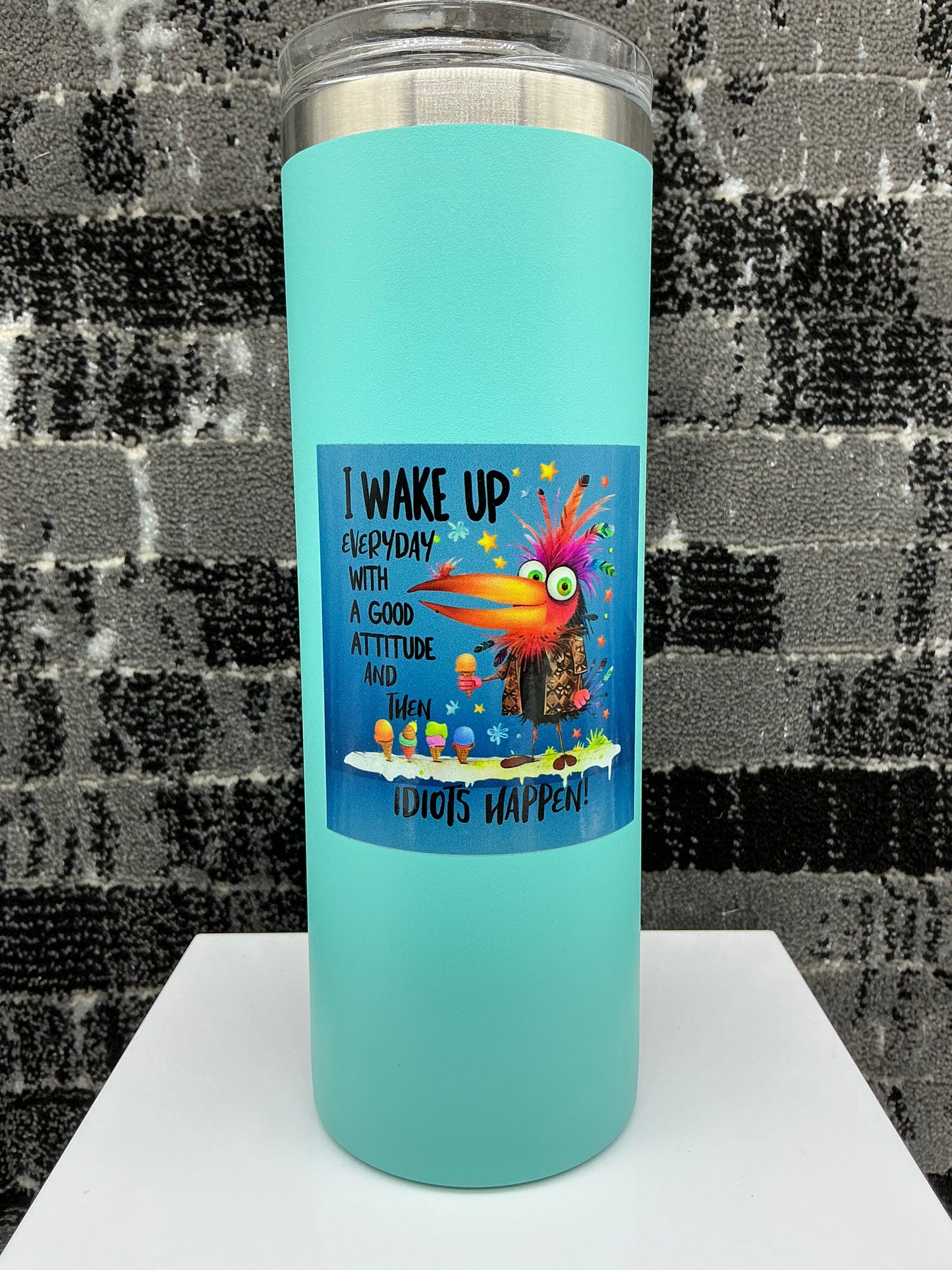 UV DTF 20oz Tumbler 2 decals