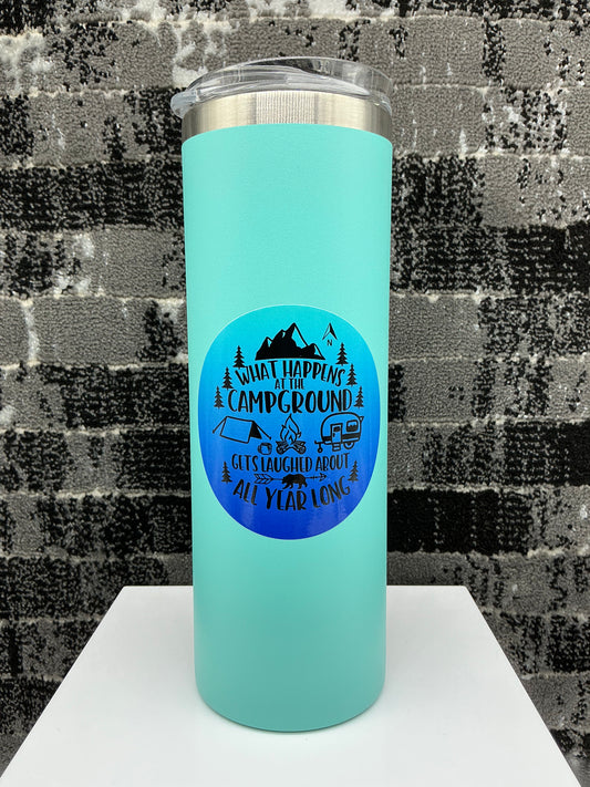 UV DTF 20oz Tumbler 2 decals