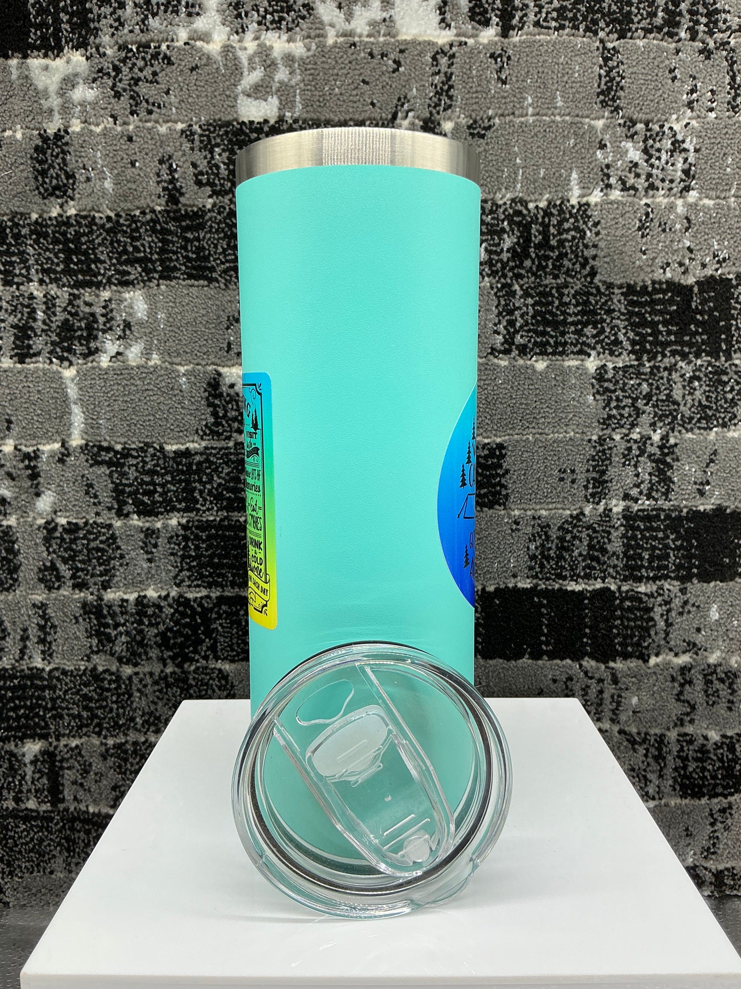 UV DTF 20oz Tumbler 2 decals