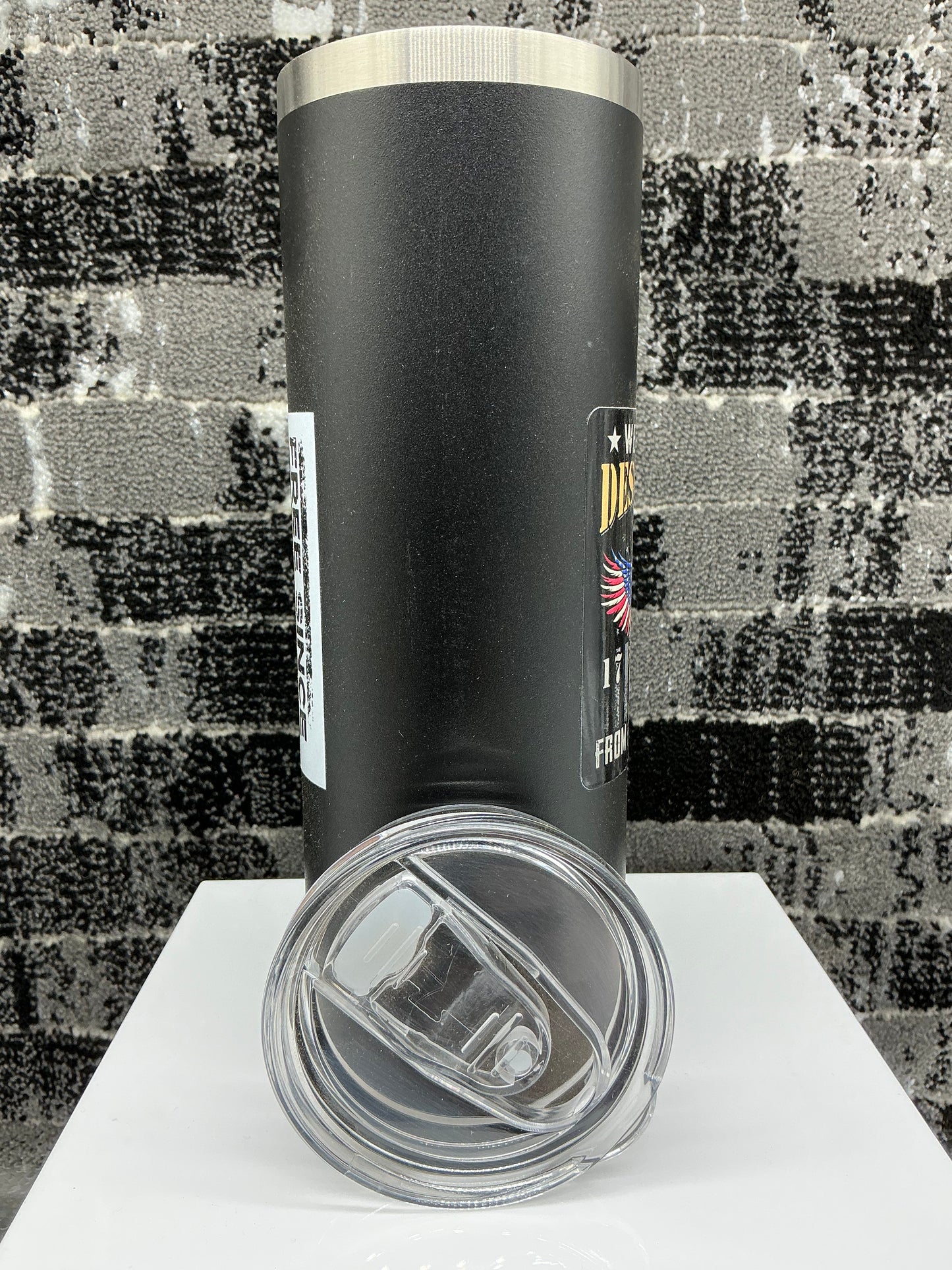UV DTF 20oz Tumbler 2 decals
