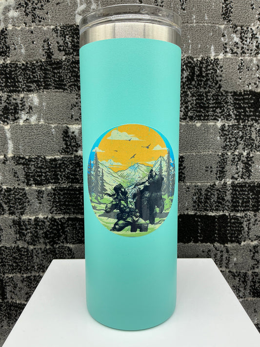 UV DTF 20oz Tumbler 2 decals