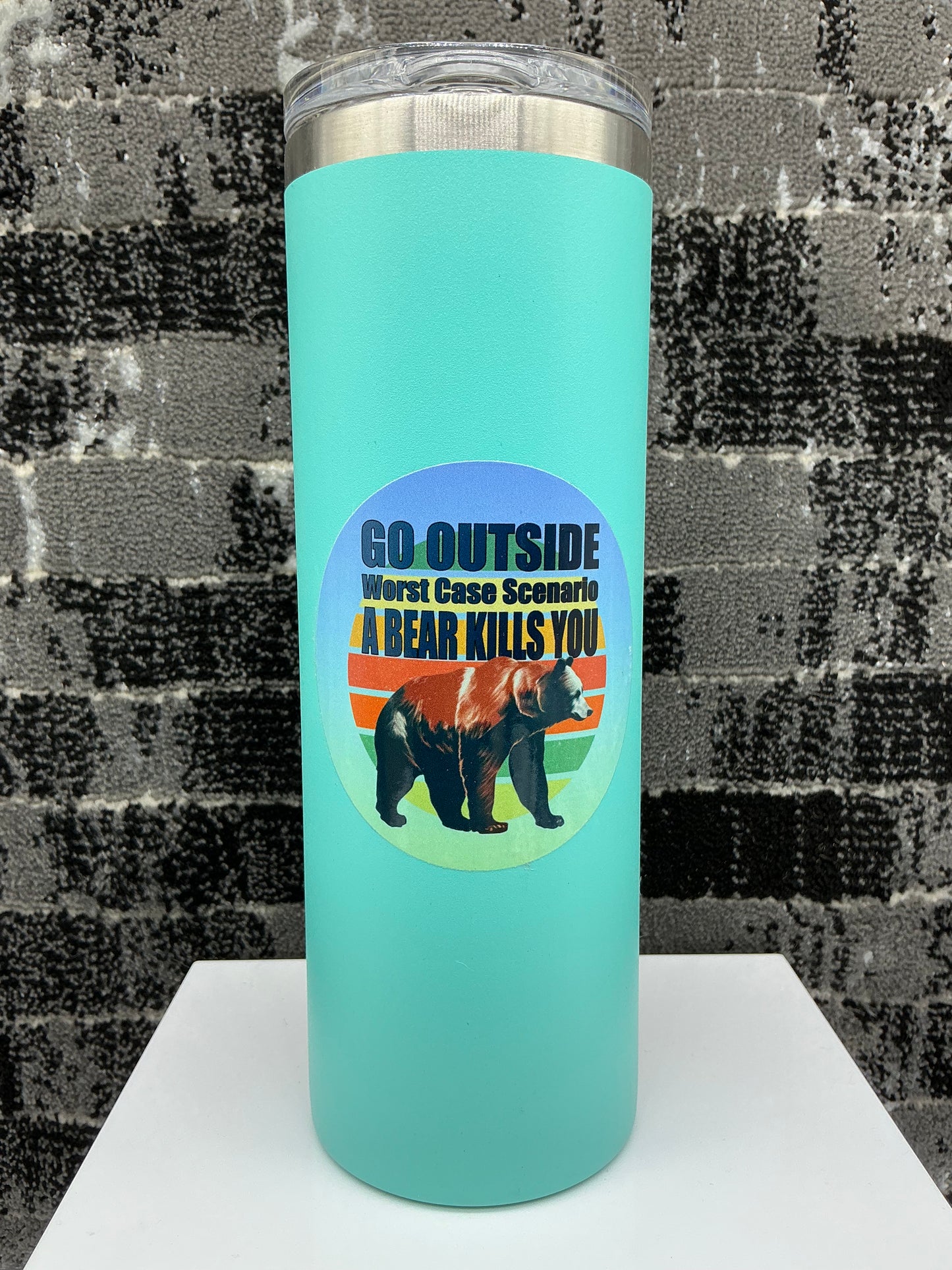 UV DTF 20oz Tumbler 2 decals